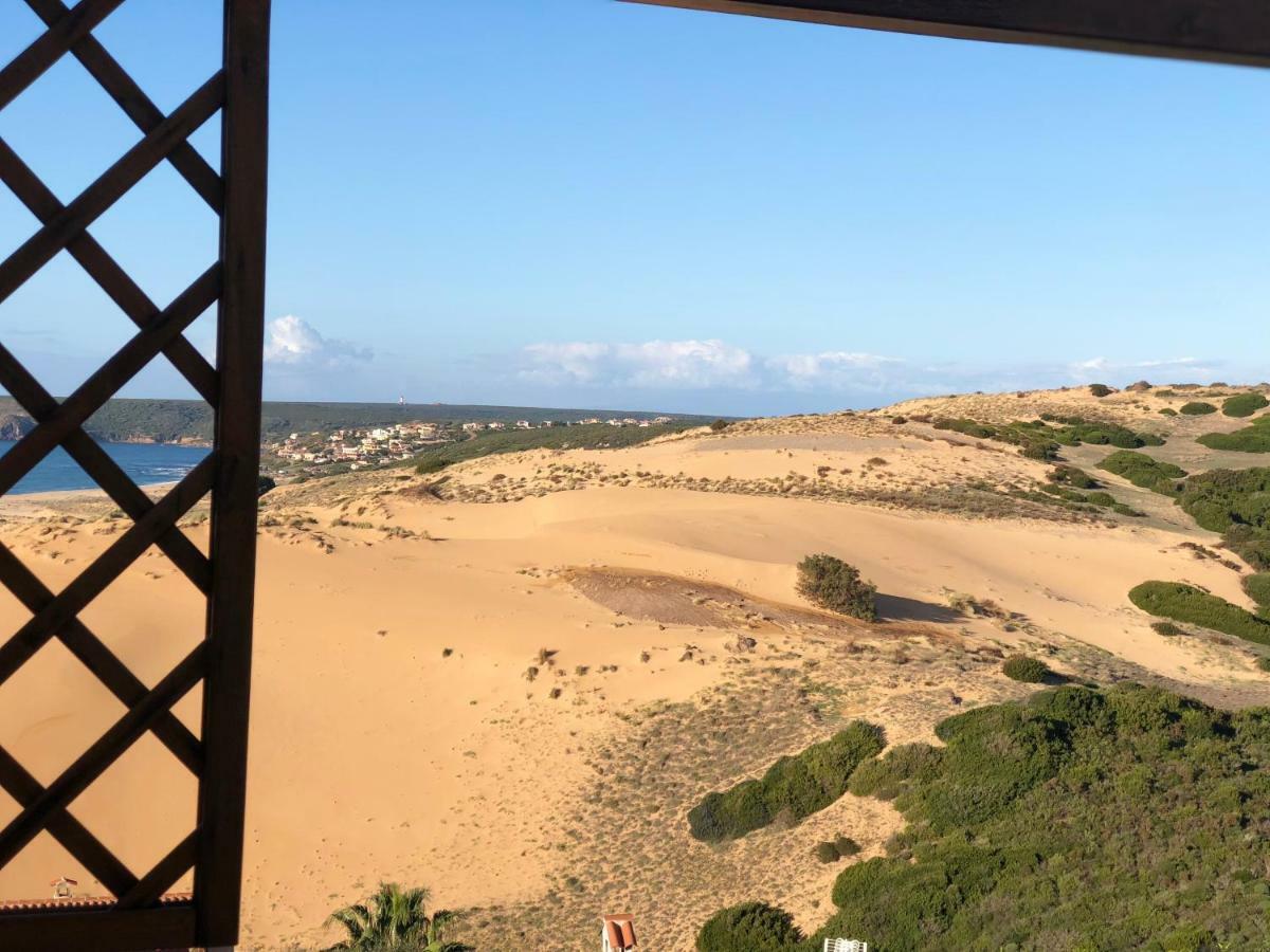 Torre Dei Corsari Mit Aussicht Auf Meer Und Dune Bagian luar foto